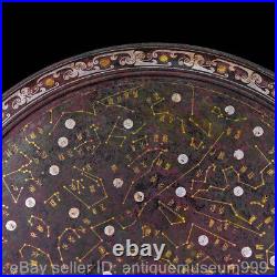 11.6 Chinese Inlaying gold Genuine silver Dynasty Constellation Bronze mirror