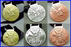 11 Replica London 2012 Olympic Gold /Silver /Bronze Medal with Silk Ribbons