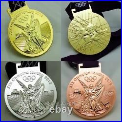 11 Replica London 2012 Olympic Gold /Silver /Bronze Medal with Silk Ribbons