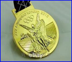 11 Replica London 2012 Olympic Gold /Silver /Bronze Medal with Silk Ribbons