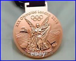 11 Replica London 2012 Olympic Gold /Silver /Bronze Medal with Silk Ribbons