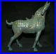 18.8Old Chinese Bronze Silver Gold Gilt Dynasty Zodiac Year Animal Horse Statue