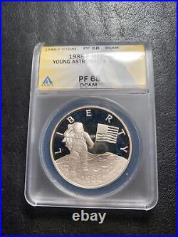 1988 America In Space Gold Silver Bronze 3 Piece PROOF Medal Set Box COA PF68