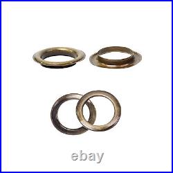 30MM 40MM Brass Eyelets with Plastic Washer for Curtains Leather Crafts Banner