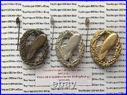 3 X German WW2 1957 Army Veteran Ballon Observer Badges Bronze Silver Gold Pins