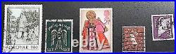5pc. Vintage International Stamp Collection FROM DIFFERENT ERA'S IN TIME