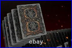 666 Half Brick GILDED & STANDARD Gold + Silver + Bronze Riffle Playing Cards