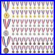 96Pcs Gold Silver Bronze Award Metals 2 Olympic Style Medals 1st 2nd 3rd Prizes