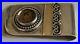 A Sterling Silver &Gold Money Clip Set With An Ancient Bronze Jewish Coin 54 C. E