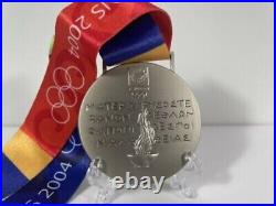 Athens 2004 Olympic Medals Set (Gold/Silver/Bronze) with Ribbons Exact Replica