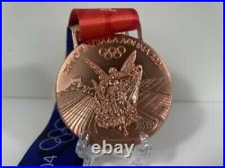 Athens 2004 Olympic Medals Set (Gold/Silver/Bronze) with Ribbons Exact Replica