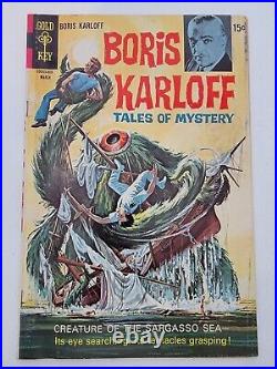 BORIS KARLOFF TALES OF MYSTERY Silver Bronze Age Horror Lot (20) 26-76 Mid Grad