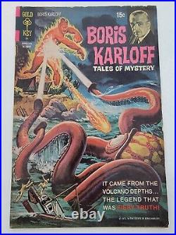 BORIS KARLOFF TALES OF MYSTERY Silver Bronze Age Horror Lot (20) 26-76 Mid Grad