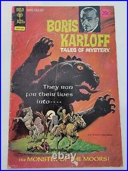 BORIS KARLOFF TALES OF MYSTERY Silver Bronze Age Horror Lot (20) 26-76 Mid Grad