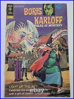 BORIS KARLOFF TALES OF MYSTERY Silver Bronze Age Horror Lot (20) 26-76 Mid Grad