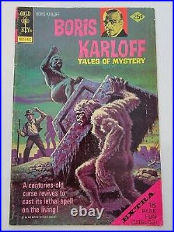 BORIS KARLOFF TALES OF MYSTERY Silver Bronze Age Horror Lot (20) 26-76 Mid Grad