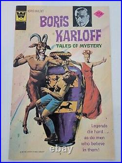 BORIS KARLOFF TALES OF MYSTERY Silver Bronze Age Horror Lot (20) 26-76 Mid Grad