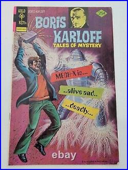 BORIS KARLOFF TALES OF MYSTERY Silver Bronze Age Horror Lot (20) 26-76 Mid Grad