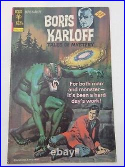 BORIS KARLOFF TALES OF MYSTERY Silver Bronze Age Horror Lot (20) 26-76 Mid Grad