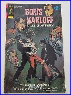 BORIS KARLOFF TALES OF MYSTERY Silver Bronze Age Horror Lot (20) 26-76 Mid Grad