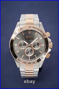 BOSS Men's Watch Chronograph Ikon Two Tone HB1513339