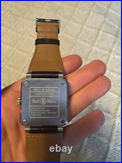 Bell & Ross Blue BR 03-92 Blue 42mm Automatic 100m Watch 4 Straps, Mint Full Set