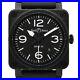 Bell & Ross Br03-92 BR03-92 with 42mm Steel case and Black dial. Excellent co