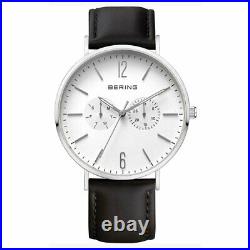 Bering Men's Wristwatch Ultra Slim 14240-404 Leather