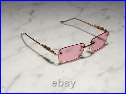 Braglia Italy Glasses Sunglasses Vintage Gold Wood Panther Horn