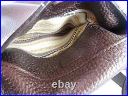 Brighton Nikki Masterpiece Embellished Leather Lace Hobo Shoulder Bag Bronze