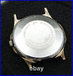 Bucherer Officially Certified Chronometer 25J Cal. 2824 Mens Automatic Swiss