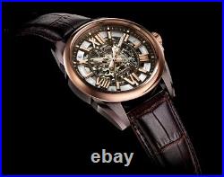 Bulova Automatic Classic Skeleton Dial Mens Watch 98A165