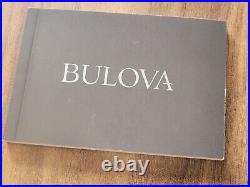 Bulova Icon Precisionist Chronograph Leather Strap Watch 97B188