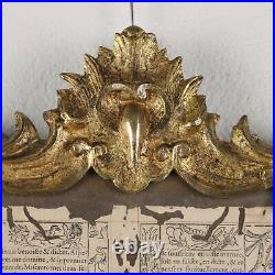 Cartagloria Mercury Golden Bronze Italy 18th Century