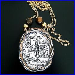 Caterina de medici talisman nostradamus magic amulets pendant necklace jewelry 3