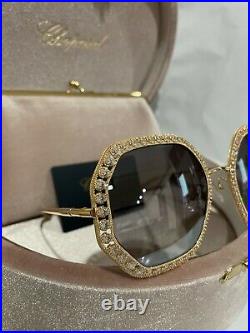 Chopard Limited Edition RED CARPET SCHF06S 300X 23 yellow gold Sunglasses $2750