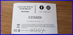 Citizen Eco Drive Em0382-86x Rrp £279, New But No Box Or Tag Hence Price