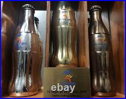 Coca-cola Sydney Olympic Limited Edition Gold Silver Bronze Bottle Set /2000