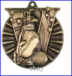 Custom order for hogancrs Golf Medals VM105