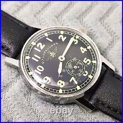 Custom watch POBEDA shturmanskiye cal. 2602 stainless steel handmade vintage USSR