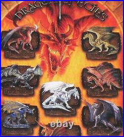 D&D Gold Silver Bronze Vintage DnD Poster DUNGEONS and DRAGONS LARGE Poster