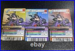 Digimon Digital Monster Card Game Alpha D-? Lilithmon Gold Silver Bronze G19775