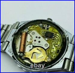 Diver Watch Slava 3056A PEPSI USSR Men's Vintage Collectible Quartz Watch RARE