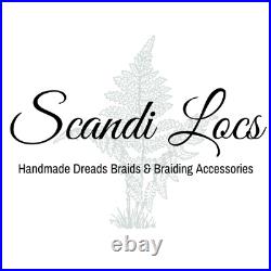 Dreadlocks Hair Extensions Clip SE DE Dreads Brown Viking Synthetic Hair