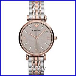 Emporio Armani Ar1840 Ladies Watch Rose Gold