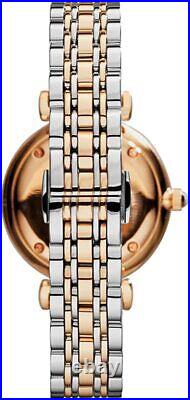 Emporio Armani Women's Two Hand Watch 32mm Case Size AR1840, Gold & Silver