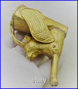 Extremely Rare Ancient Near Eastern High Carat Gold Rhyton Vessel