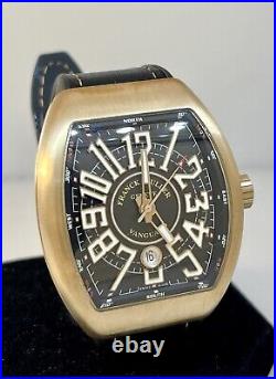 Franck Muller Vanguard Bronze 44mm Automatic Men's Watch V45SCDTCIR