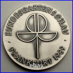 GERMANY, FRANKFURT 1989 BUNDESGARDENSCHAU ZVG Medals Bronze-Silver-Gold B0