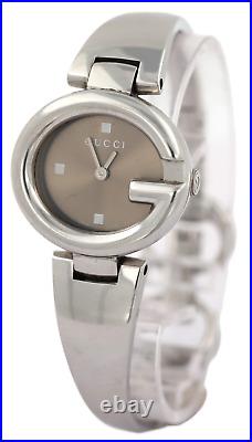 GUCCI Ladies GUCCISSIMA Stainless Steel Watch Bronze Dial Ref. 134.5 £860